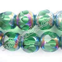 Plated Chinese Glass Crystal Beads