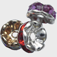 rondell rhinestone beads