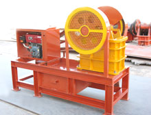 diesel jaw engine crusher places electricity