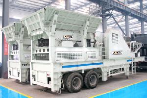 Portable Jaw Crushing Plant Used In Mining, Traffic, And Water Conservancy Facilities