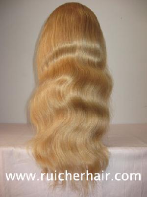 Chinese Remy Hair Lace Wigs Wefts