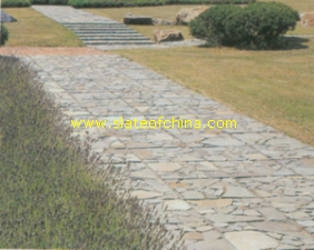 Irregural Meshed Paving Slates From Slateofchina