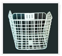 wire basket shopping trolley