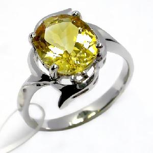 Factory For Sterling Silver Natural Citrine Ring, Fashion Cz Jewelry, Smoky Quartz Pendant, Bracelet