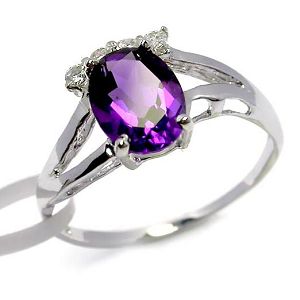 Manufactory For Sterling Silver Natural Amethyst Ring, Moonstone / Olivine Ring, Sapphire Earring