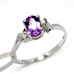 Sell Sterling Silver Natural Amethyst Ring, Smoky Quartz Pendant, Garnet Bracelet, Necklace