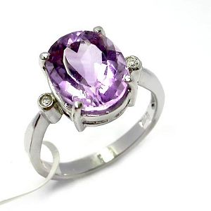 Sell Sterling Silver Natural Amethyst Ring, Smoky Quartz Pendant, Prehnite Earring, Garnet Bracelet