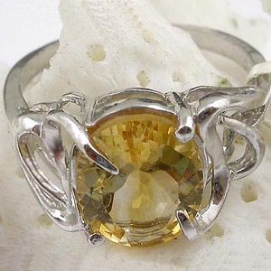 Sell Sterling Silver Natural Citrine Ring, Olivine / Amethyst Earring, Rainbow Stone Pendant, Ring