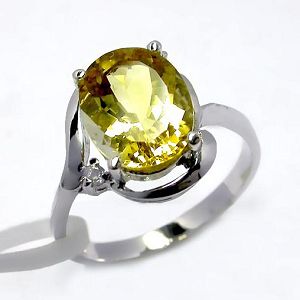 Sell Sterling Silver Natural Citrine Ring, Prehnite Earring, Gemstone Silver Jewelry, Garnet Pendant