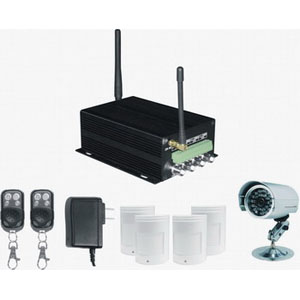 gsm mms camera alarm system