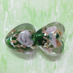 Heart Lamwwork Murano Glass Beads