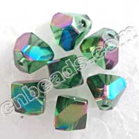 pyramid crystal glass beads