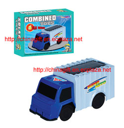 Solar Powered Combined Truck Toy