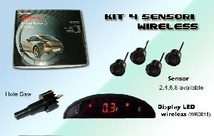 wireless led parking sensors reversing