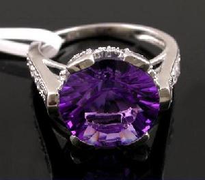 Factory For Sterling Silver Natural Amethyst Ring, Olivine / Sapphire Pendant, Earring, Citrine Brac