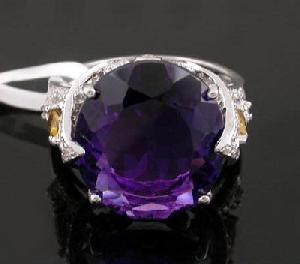 Sell Sterling Silver Natural Amethyst Ring, Olivine / Amethyst Earring, Sapphire Necklace, Ruby Beac