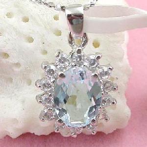 Sell Sterling Silver Natural Blue Topaz Pendant, Moonstone Earring, Ruby Ring, Smoky Quartz Ring