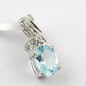 sterling silver blue topaz pendant sapphire rring olivine ring earring jewel