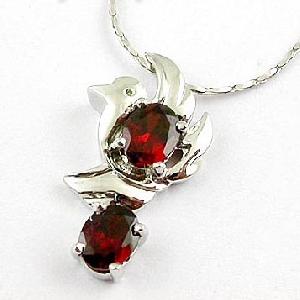 Sell Sterling Silver Natural Garnet Pendant, Olivine Earring, Blue Topaz Ring, Garnet Earring