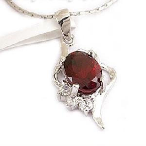 Sell Sterling Silver Natural Garnet Pendant, Olivine, Sapphire, Ruby, Citrine, Amethyst Are Availabl