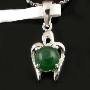 Sell Sterling Silver Natural Jadeite Pendant, Blue Topaz Ring, Moonstone Earring, Olivine Bracelet, 