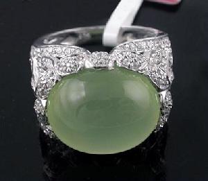 Sell Sterling Silver Natural Prehnite Ring, Blue Topaz Beacelet, Garnet Pendant, Tourmaline Earring