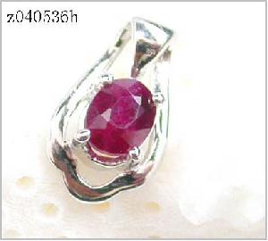 Sell Sterling Silver Natural Ruby Pendant, Amethyst Beacelet, Citrine Pendant, Garnet Ring, Earring