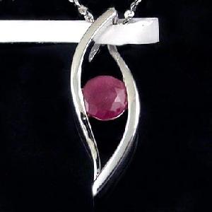 Sell Sterling Silver Natural Ruby Pendant, Blue Topaz Ring, Moonstone Bracelet, Ring, Ruby Earring