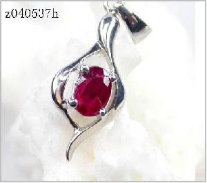 Sell Sterling Silver Natural Ruby Pendant, Sapphire Earring, Moonstone Ring, Amethyst Pendant