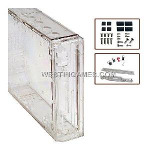 Wii Replacement Customize Console Housing Case Transparent
