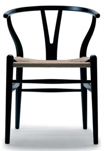 Modern Wegner Y Chair, Solid Wood Chair