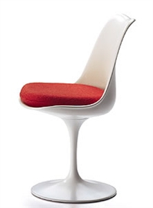 tulip side chair fiberglass funiture