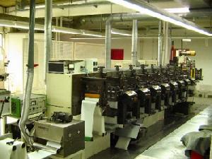 Nilpeter F-240 8 Units Label Printing Machine For Sale