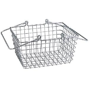 chrome wire basket