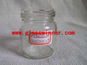 Glass Cream Jar