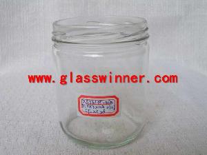 Glass Honey Jar