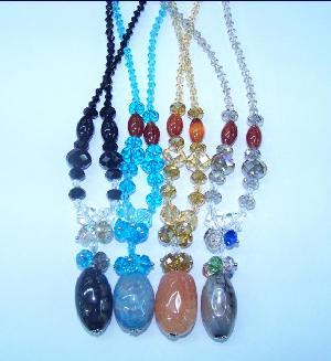 wholesale crystal stone necklace