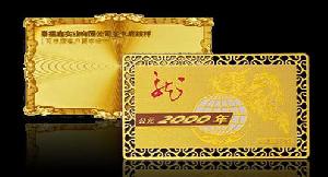 Metal Card, Silver , Golden Card