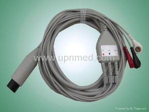 Welch Allyn One-piece Series Patient Ecg Cable With Leadwires