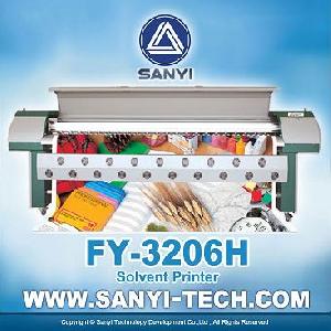 Fy 3206h Solvent Printer3.2m, Seiko Printhead