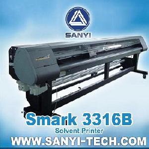 Smark 3316b Solvent Printer, 3.2m Xaar 128 / 360 Printhead