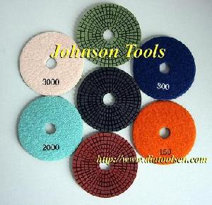 Flexible Diamond Wet Polishing Pads