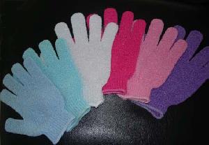 Nylon Bath Gloves