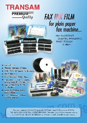 Compatible Fax Ink Films For Plain Paper Fax Machines