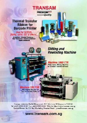 slitting machines thermal transfer films