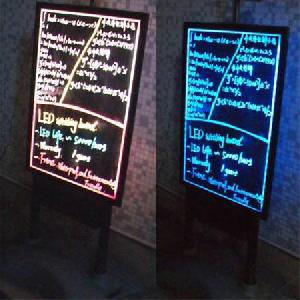 side led writing board