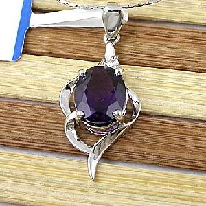 Factory For Sterling Silver Natural Amethyst Pendant, Earring, Citrine Bracelet, 18k Gold Jewelry