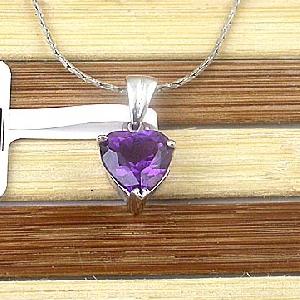 Sell Sterling Silver Natural Amethyst Pendant, Olivine Ring, Moonstone Earring, Silver Jewelry