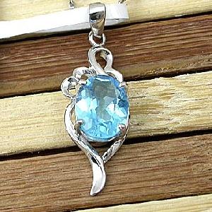 sterling silver blue topaz pendant sapphire beacelet citrine olivine ring earring