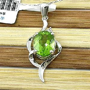 sterling silver olivine pendant moonstone ring jewelry 18k gold